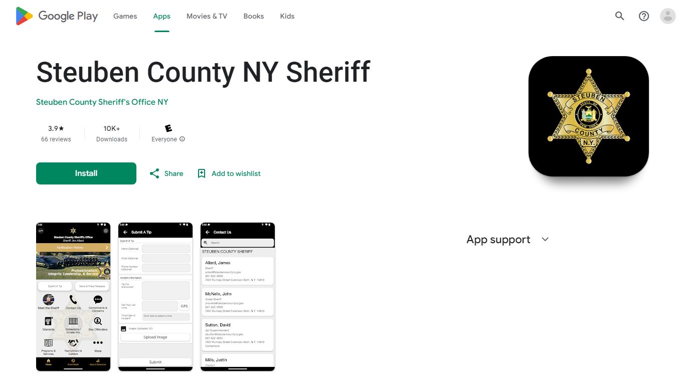 Steuben County NY Sheriff - Apps on Google Play